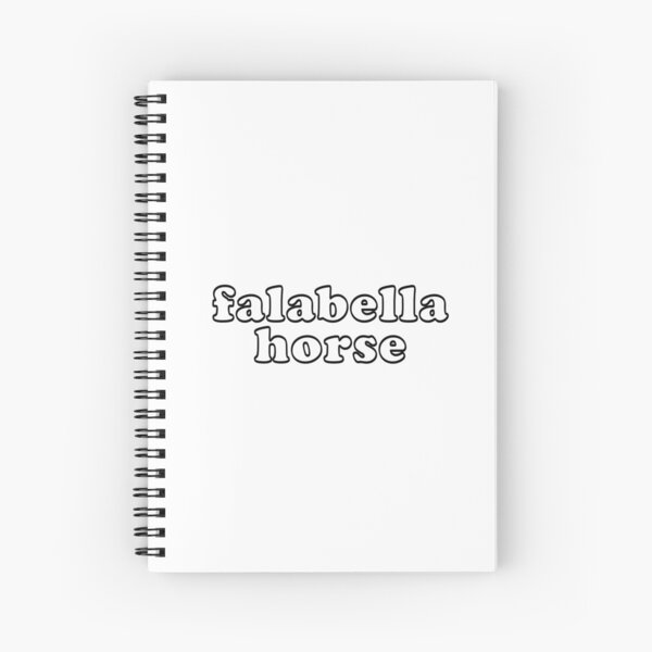 Aperçu de l'œuvre Falabella Cheval Lettres Bulles créée et vendue par theaadesigns.