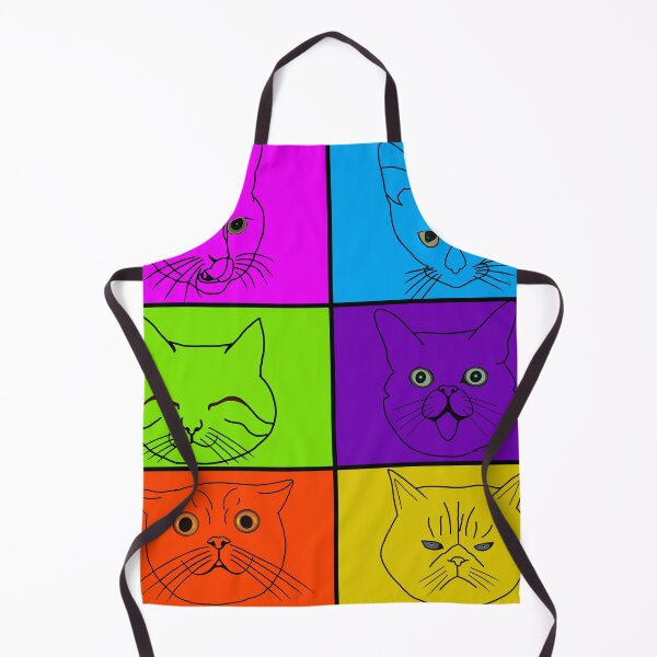 Artikelvorschau, Bunte Katze entworfen und verkauft von lifecolorsandme.