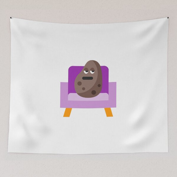Item preview, Potato sitting in a chair designed and sold by Design Kingdom.
