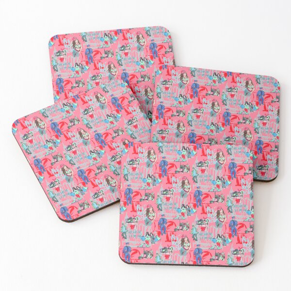 Item preview, New York fantastic pink designed and sold by Alessandro Remo Mazzoni Remotextiles.