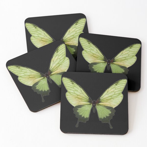 Item preview, Green butterfly  designed and sold by CatwithSpecs.