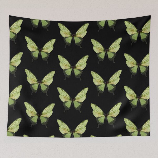Item preview, Green butterfly  designed and sold by CatwithSpecs.