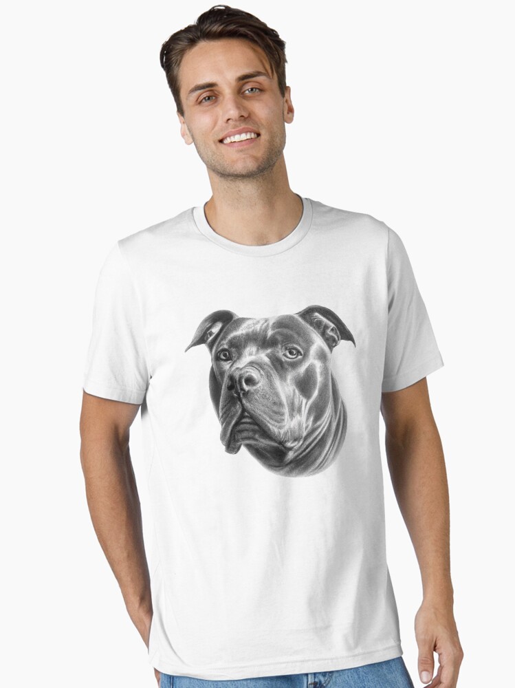 American Bully Dog Drawing Beautiful Dog Art