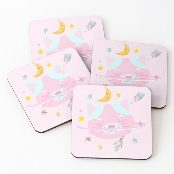 Item preview, Galactical cute cats with stars designed and sold by Exiart ⭐️⭐️⭐️⭐️⭐️™.