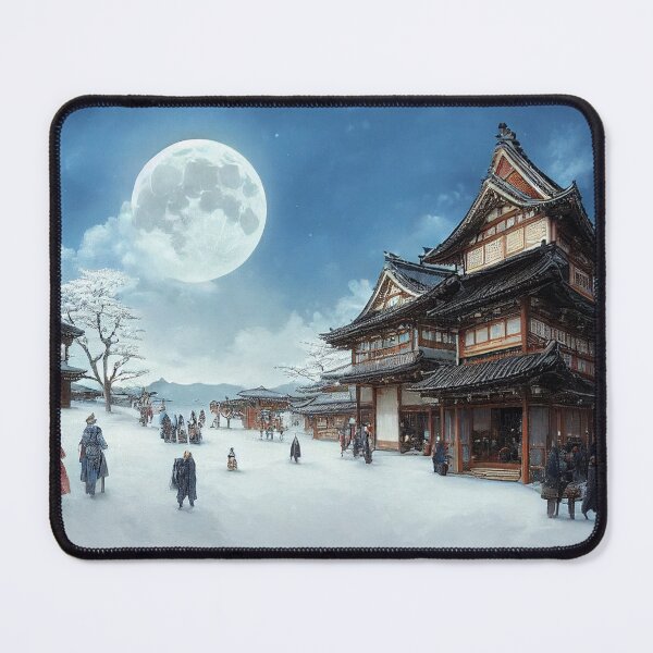 Item preview, Snowed Over Renaissance Tavern 1 designed and sold by Styxiann.