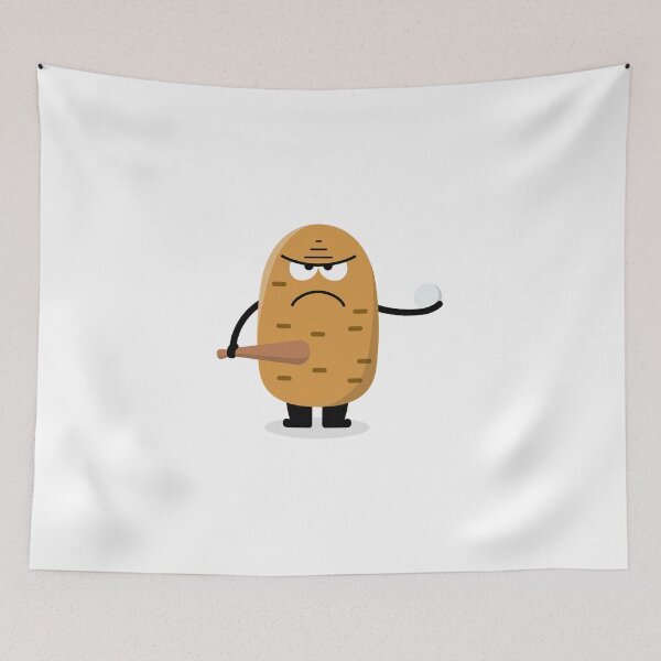 Item preview, Baseball potato designed and sold by Design Kingdom.