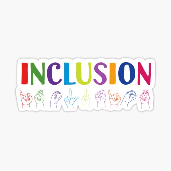 Item preview, American Sign Language Inclusion designed and sold by Stegosaurus Crafts.