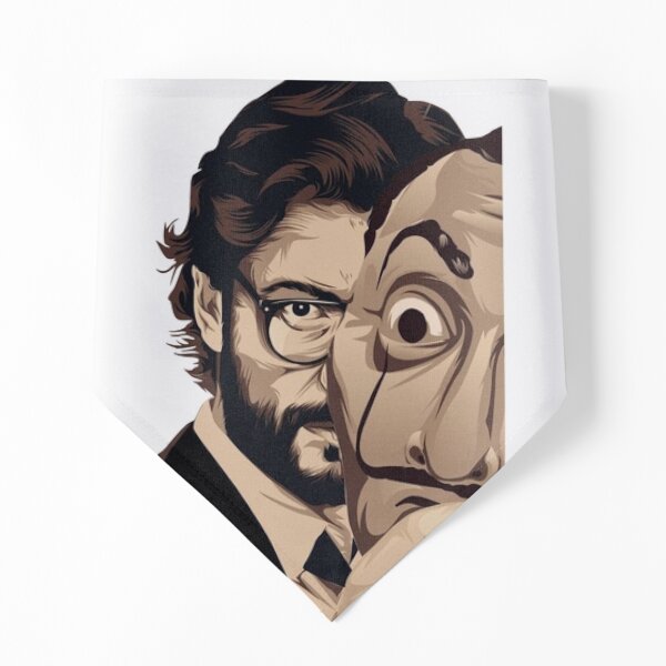 money heist Bandana pour animaux
