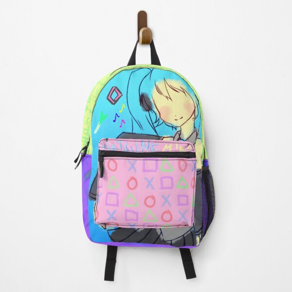 Item preview, Back to School Miku Backpack designed and sold by shopmirai.