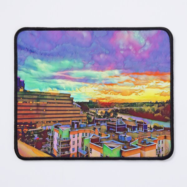 Item preview, Pastel sky -  Harry Hayes building Calgary designed and sold by Hamilton is Beautiful.