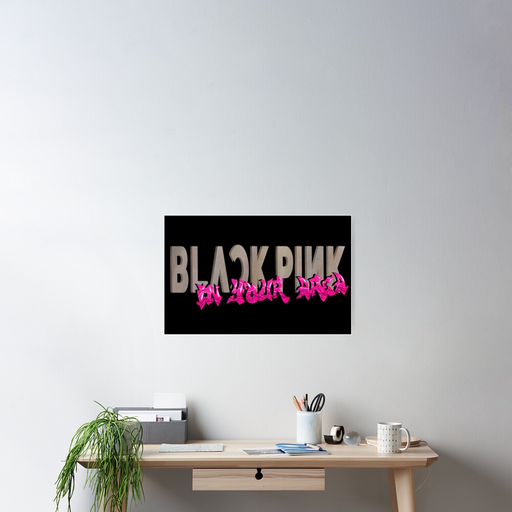 Schwarz Rosa BlackPink Poster