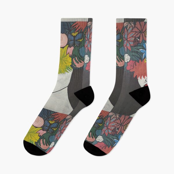 Item preview, Lady with Flowers Artwork designed and sold by UnlockKnowledge.