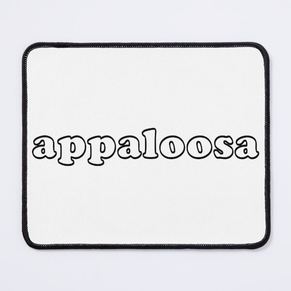 Item preview, Appaloosa Horse Bubble Letters designed and sold by theaadesigns.