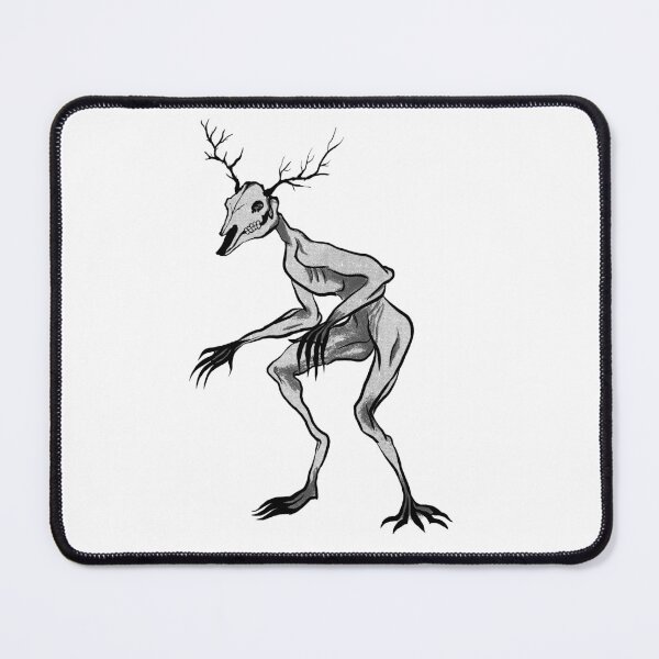 Item preview, Cute Wendigo design - adorable cryptid art 2 designed and sold by Balsamista-art.