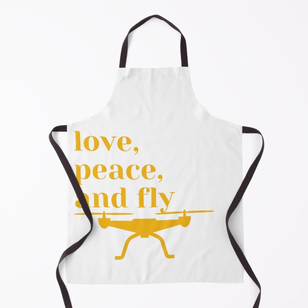 Item preview, Love, peace and fly, drone, orange designed and sold by PolishArtist.