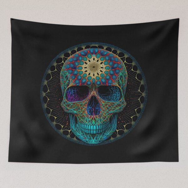 Item preview, Death's head staring into the void designed and sold by SerhiiArt.