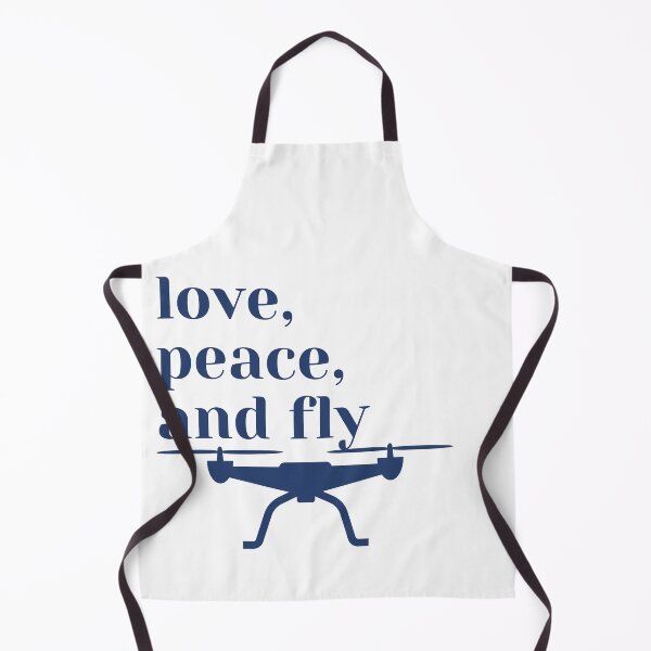 Item preview, Love, peace and fly, drone, blue designed and sold by PolishArtist.