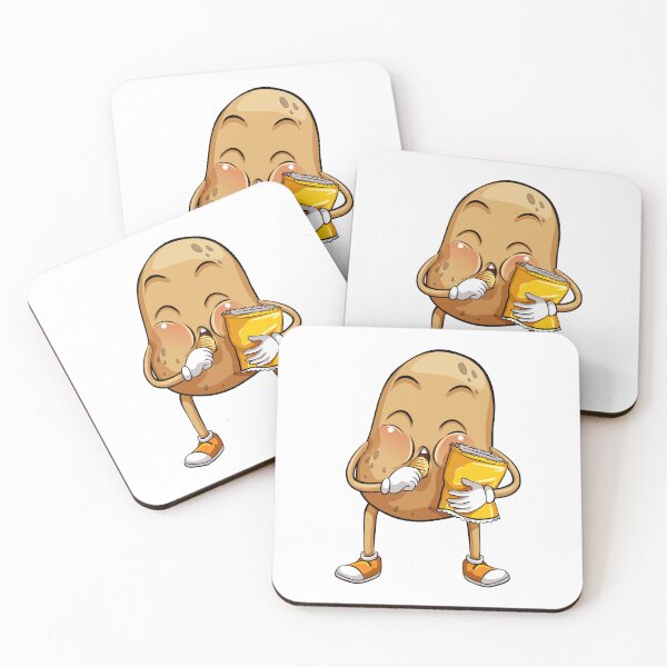Item preview, Potato eating chips designed and sold by Design Kingdom.