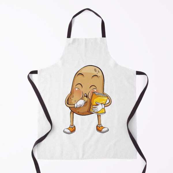 Item preview, Potato eating chips designed and sold by Design Kingdom.