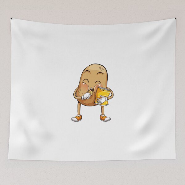 Item preview, Potato eating chips designed and sold by Design Kingdom.