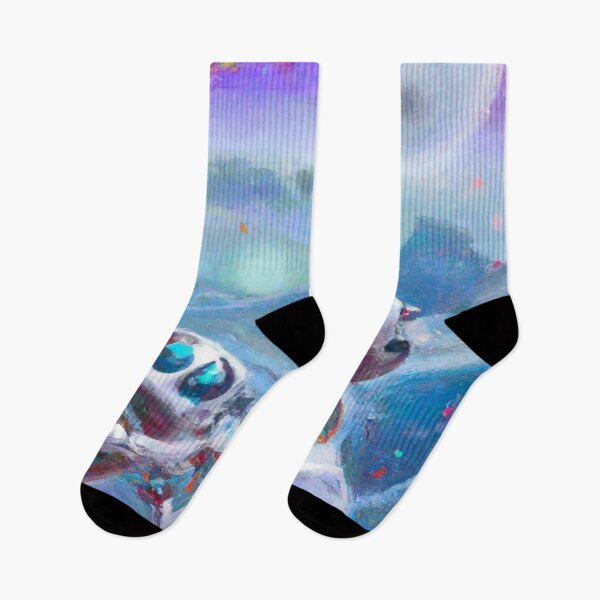 Item preview, Robots Dancing in Space, AI Generated Digital Art designed and sold by sweetbelle.