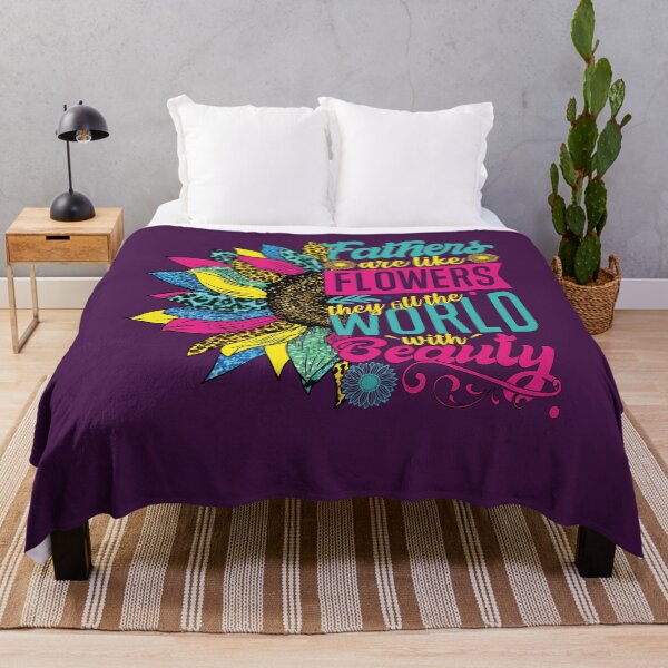 Item preview, Fathers are like Flowers They fill the word With Beauty Short Funny Fathers Quote designed and sold by YAHIA-14.
