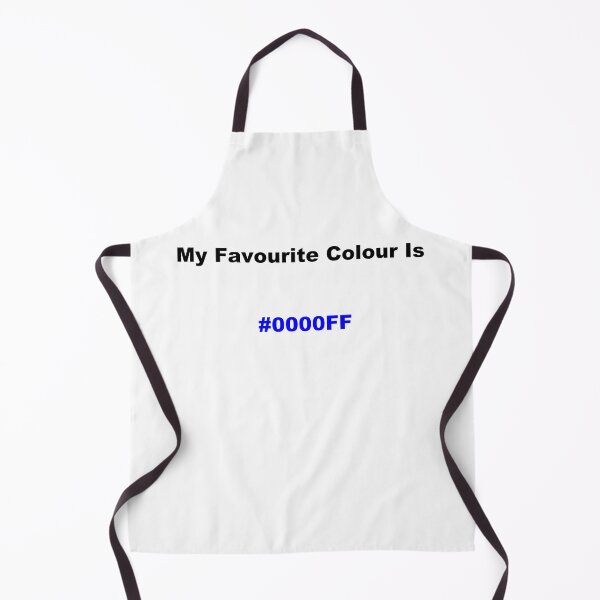 Item preview, My Favourite Colour Is #0000FF designed and sold by kiippers.