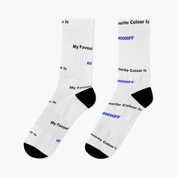Item preview, My Favourite Colour Is #0000FF designed and sold by kiippers.