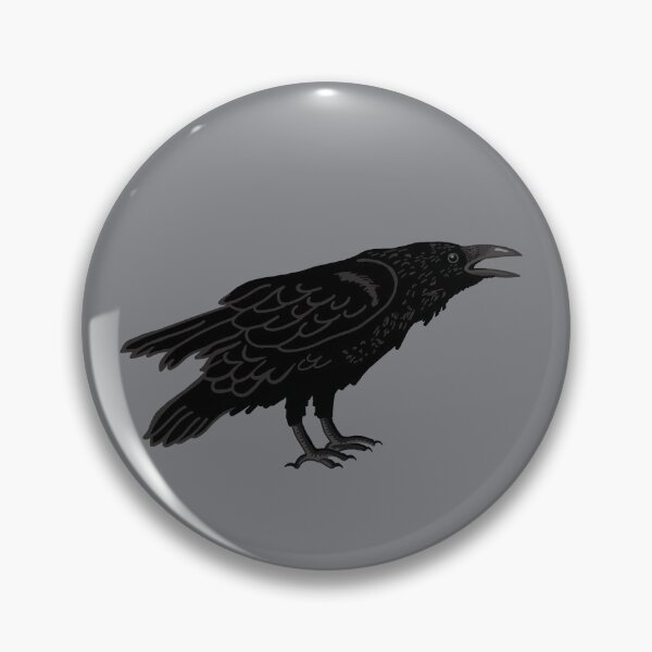 Item preview, Gothic Raven Illustration designed and sold by Scat the cat.