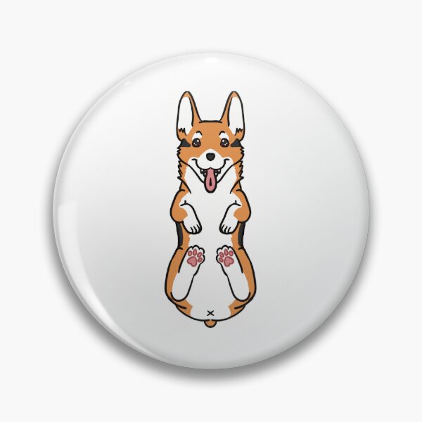 Item preview, Corgi Rollover Sticker designed and sold by sivenom.