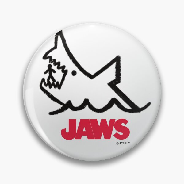 Item preview, Jaws the movie vintage jaws drawing jaw vintage sharks  designed and sold by Tropical Blood.