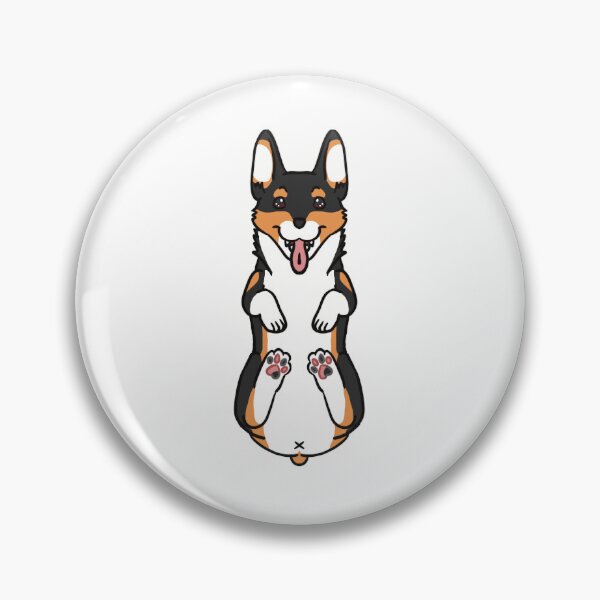 Item preview, Corgi Rollover Sticker  designed and sold by sivenom.