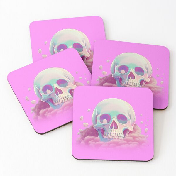 Item preview, Cotton Candy Sugar Skull designed and sold by ArtAT.
