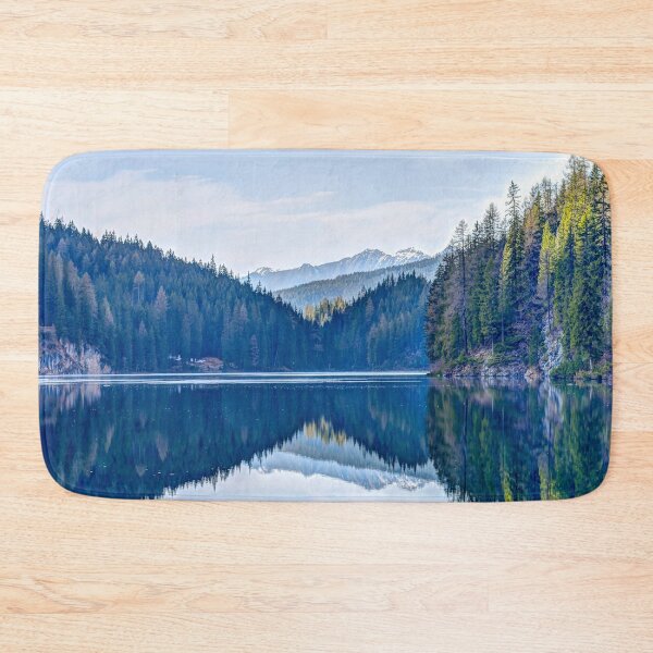 Item preview, Trees, sky and mountains, psychological calmness and reflection of the image on the water designed and sold by Ahmedslman.
