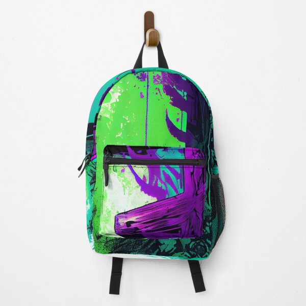 Item preview, Vibrant Eye-Catching Christian-Themed Design with Cross in Cyan, Green, and Purple Ink Style designed and sold by Art4Christ.