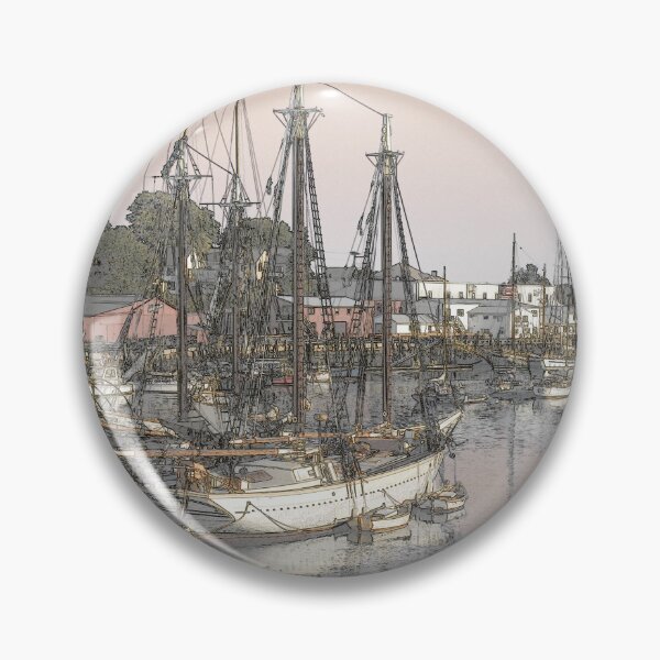Item preview, Maine Camden Harbor  - Original Art designed and sold by alpendesigns.