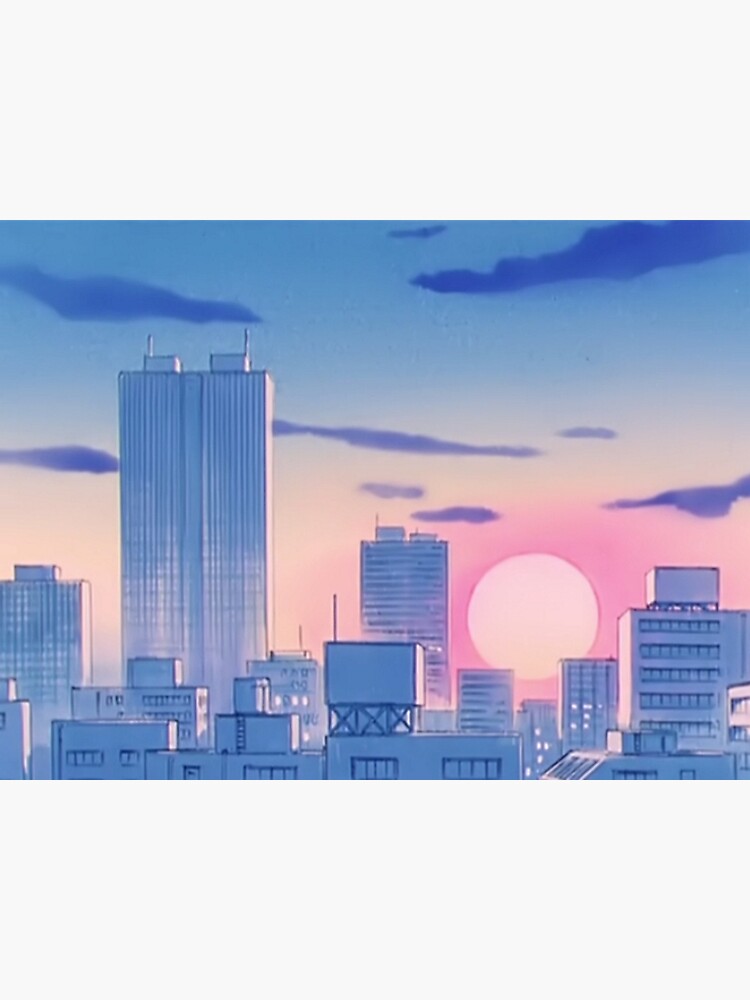 Sailor Moon City Landschaft von Freshfroot