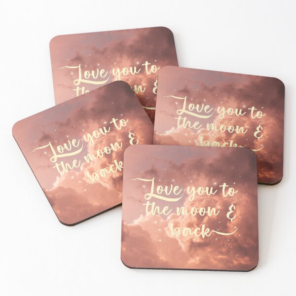Item preview, Love you to the moon and back designed and sold by All That Jazz Store.