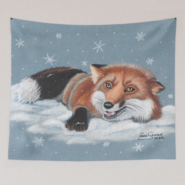 Item preview, Happy Fox designed and sold by LindaSayeghArt.