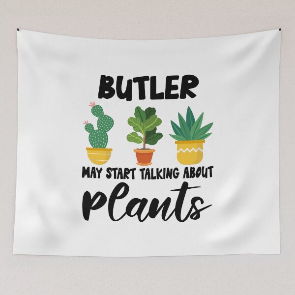 Item preview, butler May Start Talking About Plants,butler Dad Husband Gardener Gardening designed and sold by Dogs Geeky⭐⭐⭐⭐⭐.