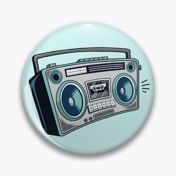 Item preview, boom box designed and sold by Wounyz.