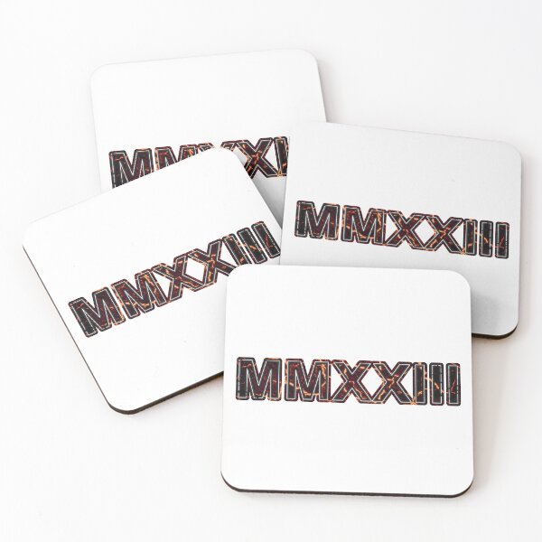 Item preview, 2023, new year colection, Roman Numbers MMXXIII, #2 designed and sold by SAFFORTshield.