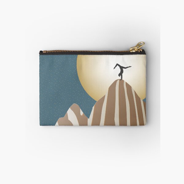 Item preview, Moonlight Yoga over the Zebra Mountain designed and sold by QueenieLamb.