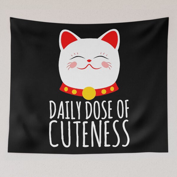 Item preview, Daily Dose Of Cuteness - Maneki Neko Cat designed and sold by EnzoVectorism.