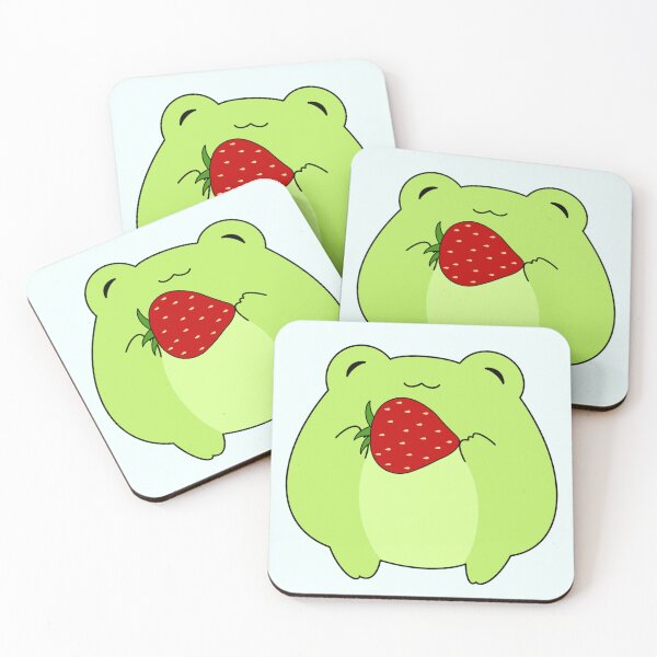Item preview, Cute Strawberry Frog designed and sold by shadowtown.