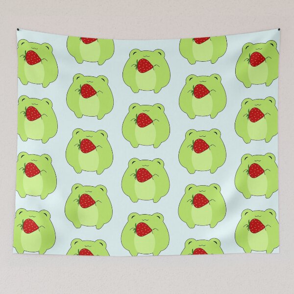 Item preview, Cute Strawberry Frog designed and sold by shadowtown.