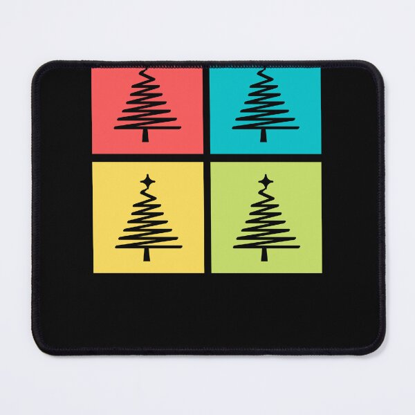 Item preview, Christmas tree | Colorful pop art blocks designed and sold by lang-popart.