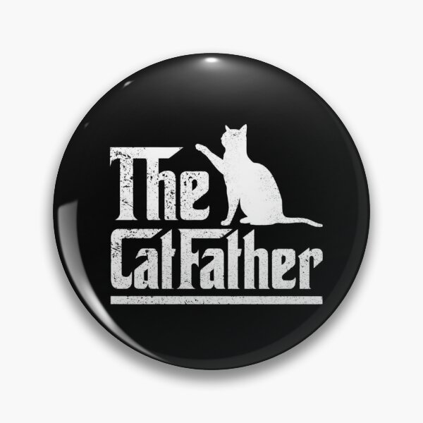 Item preview, The Catfather Funny Cat Father designed and sold by FirnandArt.