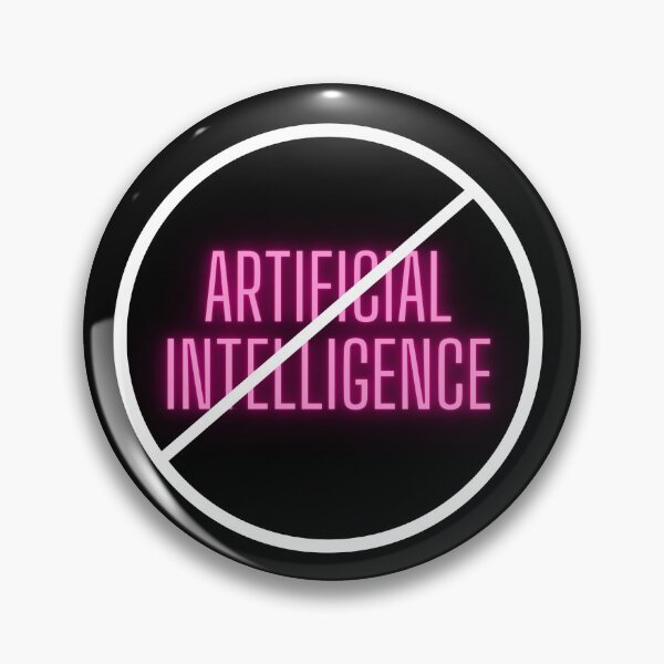 Item preview, Anti - Artificial Intelligence - Anti-Ai - funny t-shirts - Traditional Artist Support designed and sold by BunnyBizarre.