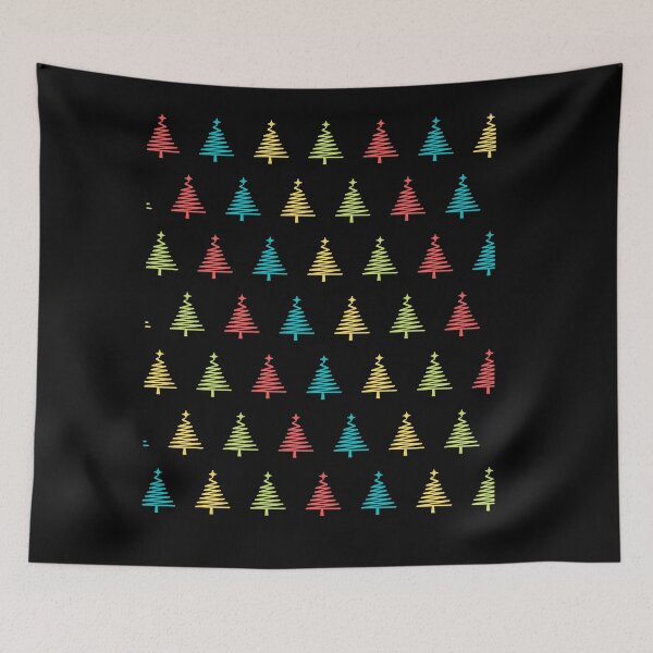 Item preview, Christmas tree | Colorful pop art blocks designed and sold by lang-popart.